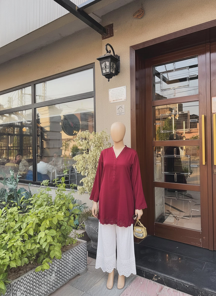 AFSHA 2PC – Signature Farshi Shalwar Edition
