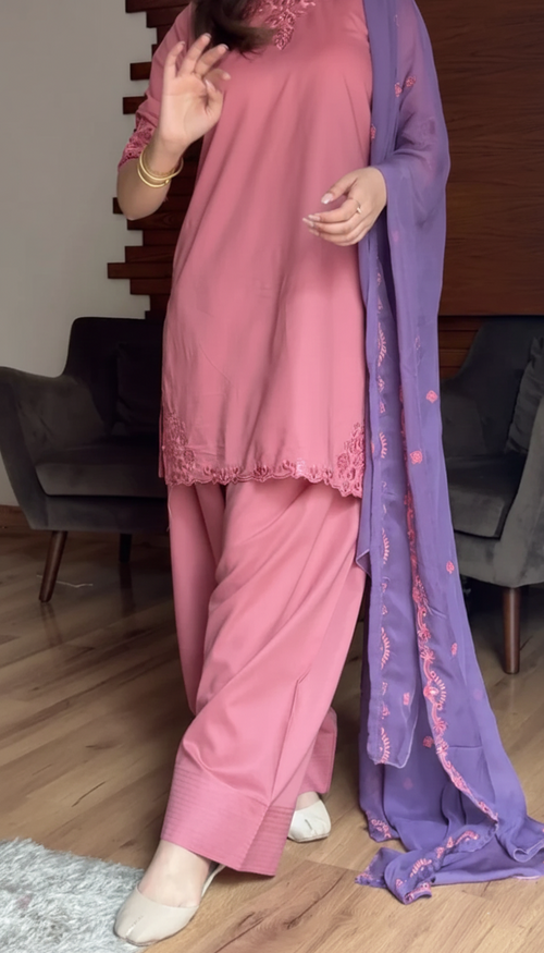 AIRA – Winter Blossom Embroidered Trio