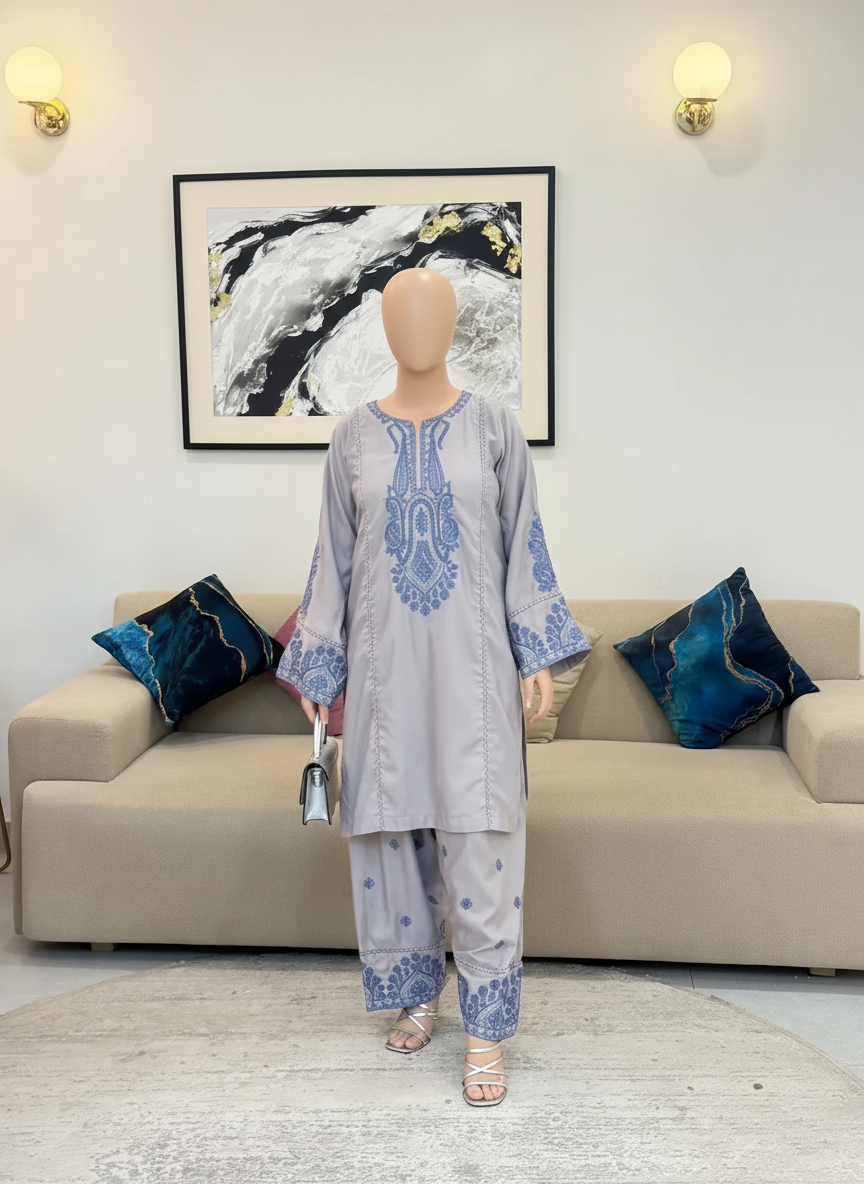 ALIYA 2PC – Full Embroidery Signature Suite