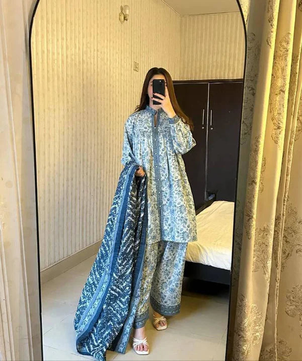 AQSA – Digital Silk Farshi Masterpiece