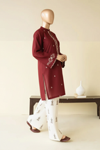 ARZO 2PC – Luxury Cutwork & Farshi Shalwar Edition