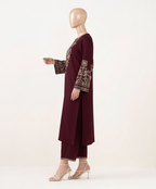 AYEZA 2PC – Elegant Embroidered Signature Suite