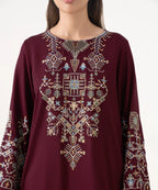 AYEZA 2PC – Elegant Embroidered Signature Suite