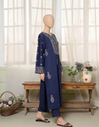 AYNA EMB – Minimalist Embroidered Long-Shirt Suite