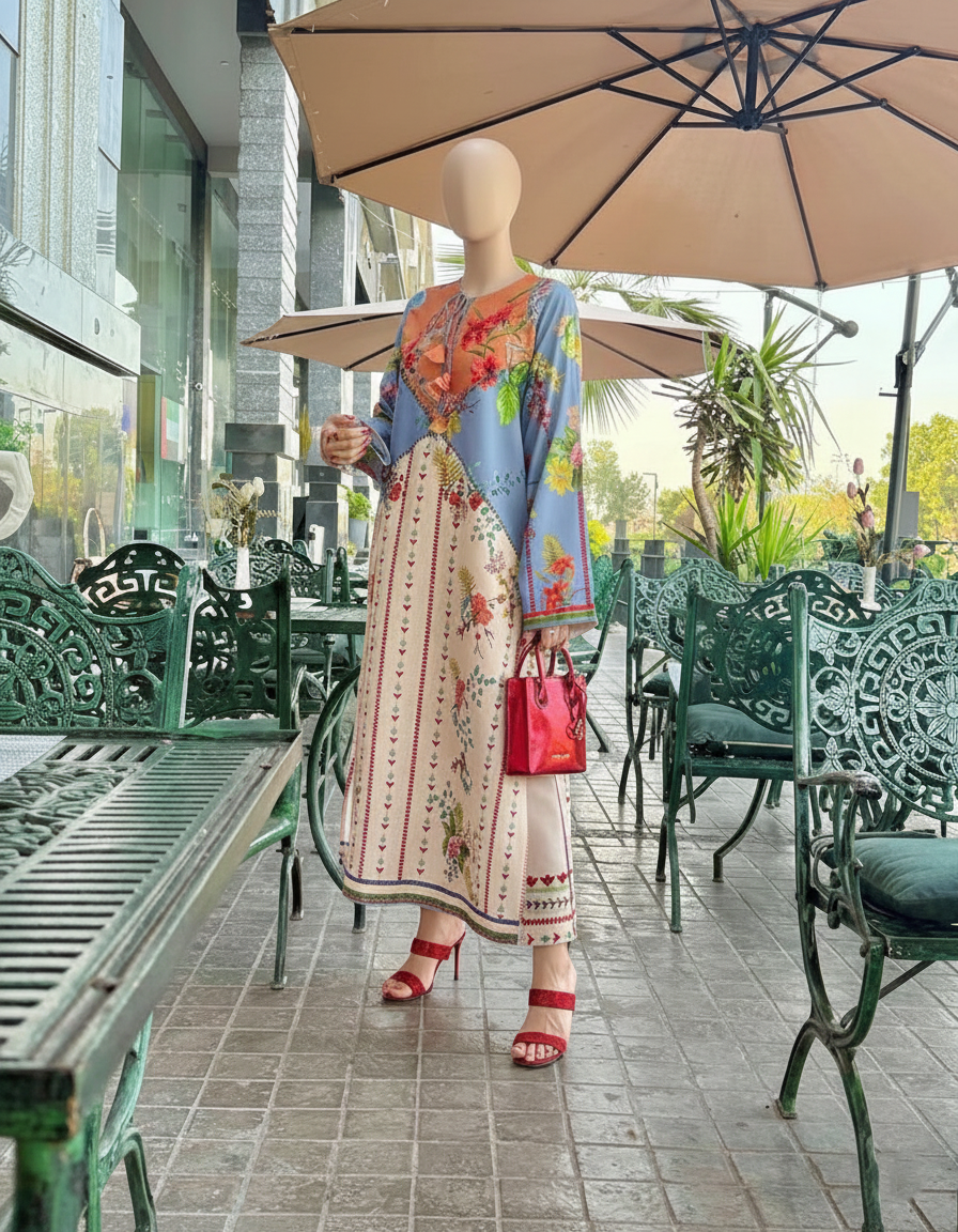 AZMIN – Signature Digital Print Lawn Edition
