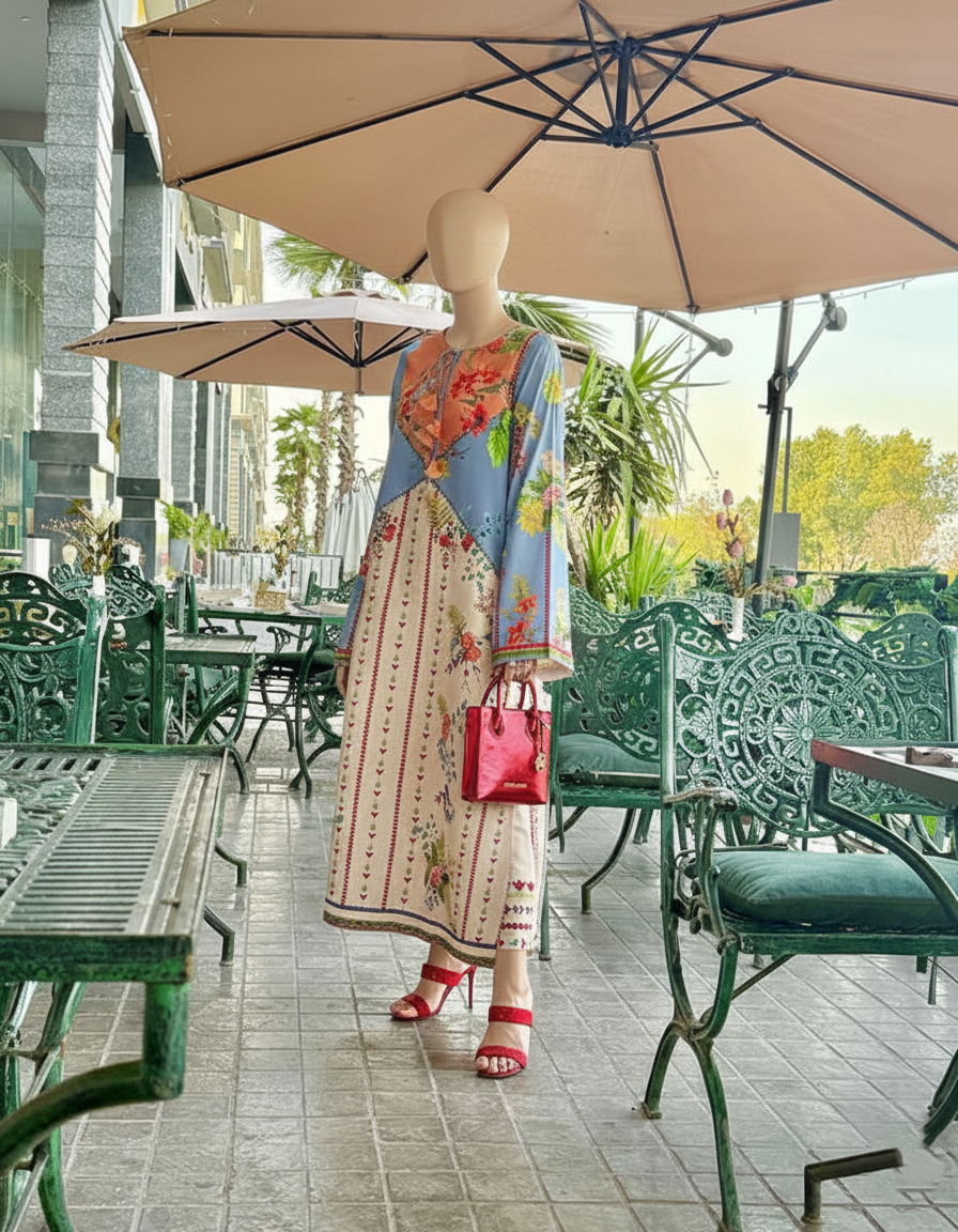 AZMIN – Signature Digital Print Lawn Edition