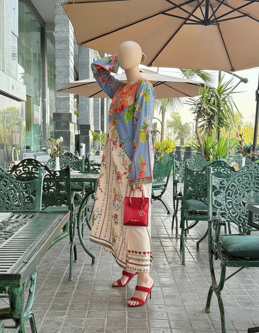 AZMIN – Signature Digital Print Lawn Edition