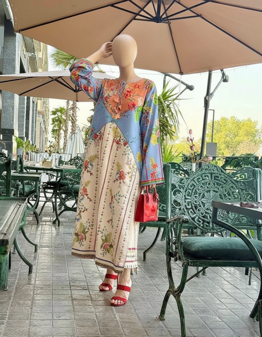 AZMIN – Signature Digital Print Lawn Edition