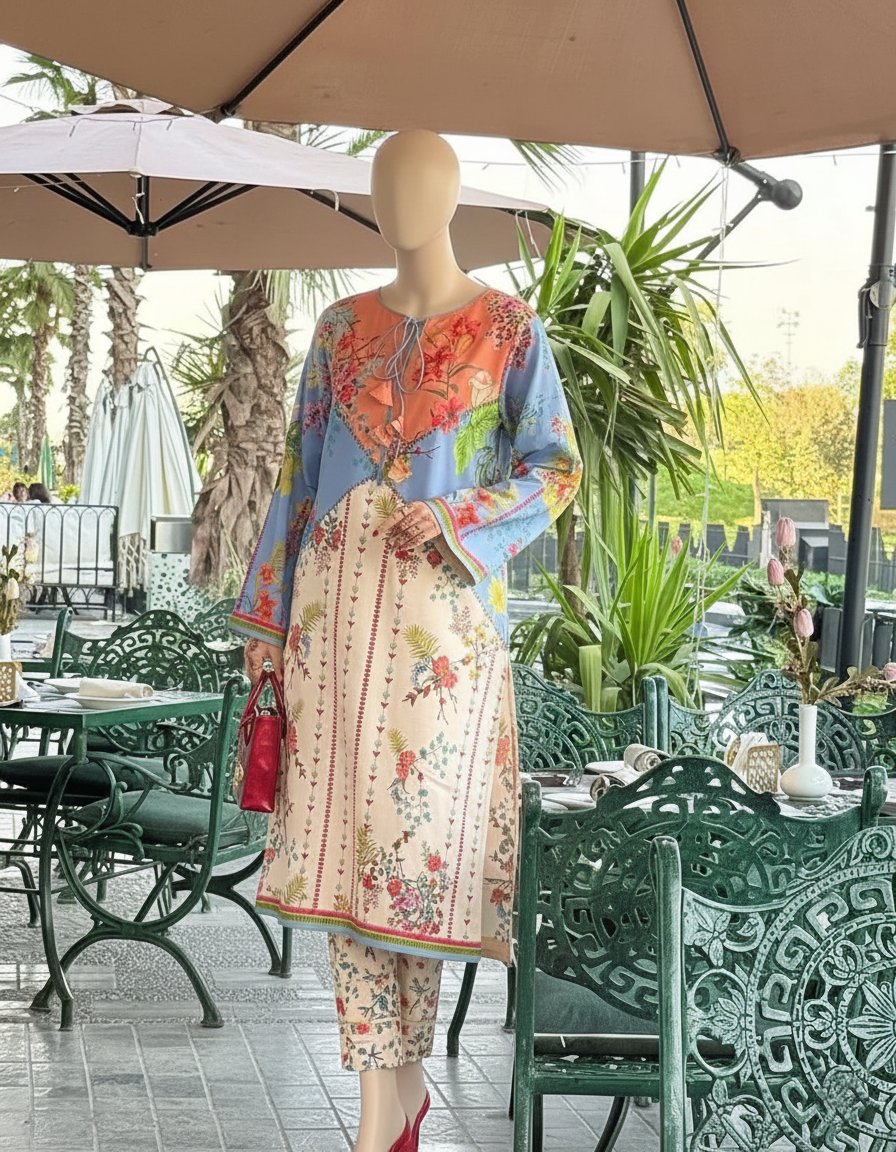 AZMIN – Signature Digital Print Lawn Edition