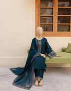 ADAB – Midnight Ebony Embroidered Tradition