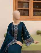 ADAB – Midnight Ebony Embroidered Tradition