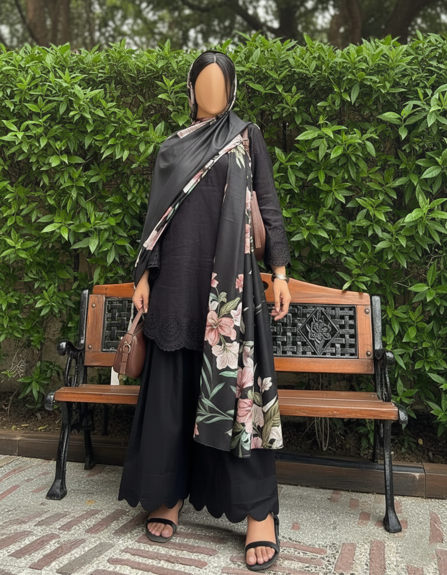 BATOOL – Stone Linen Heritage Embroidery Edition