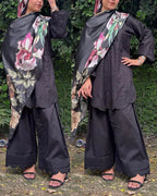BATOOL – Stone Linen Heritage Embroidery Edition