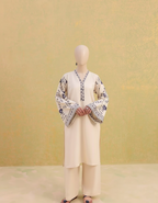 BLUEPRET – Luxury Embroidered Arabic Lawn Suite