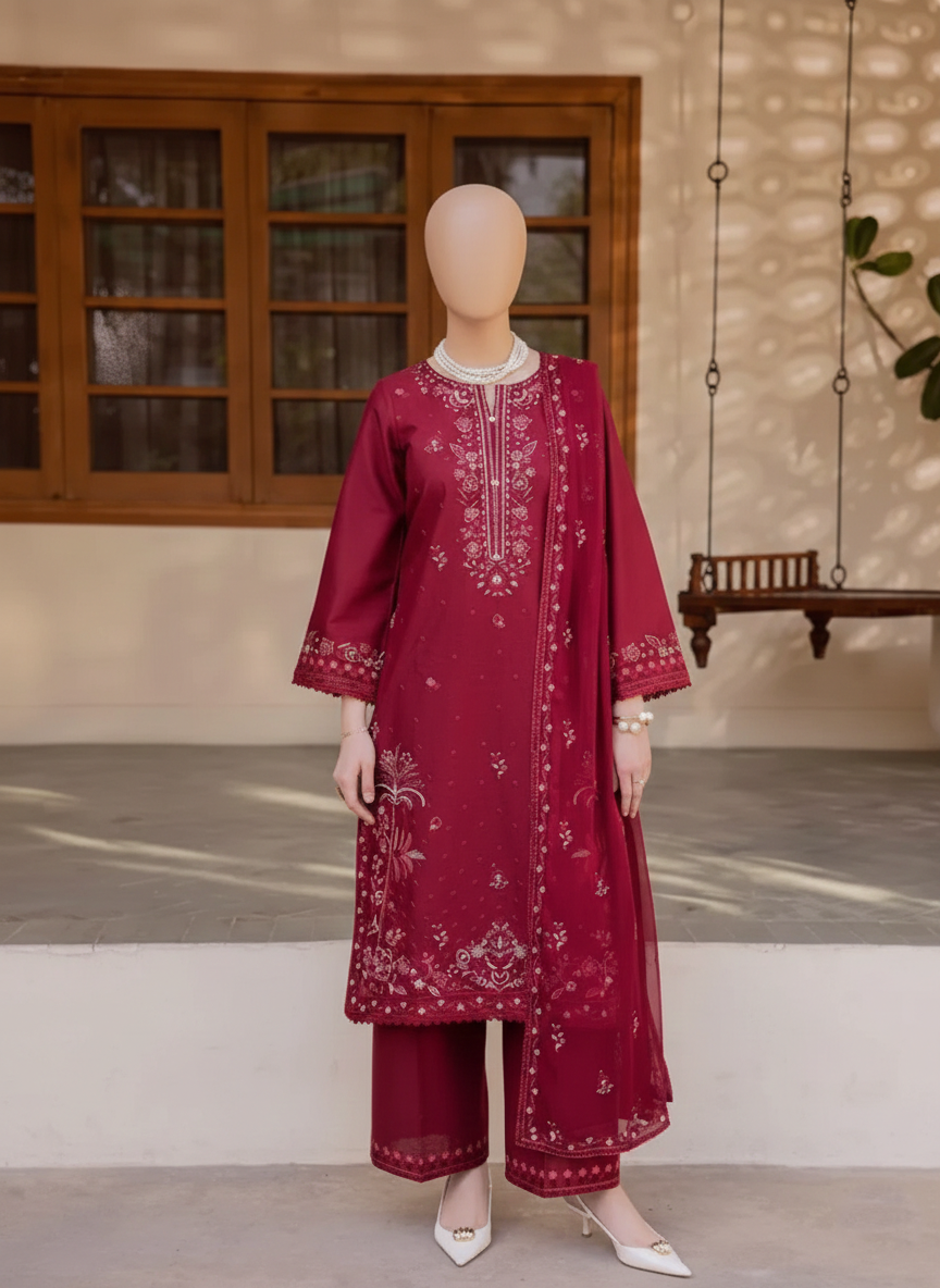 RAMONA – Dual Elegance Stone Linen Collection
