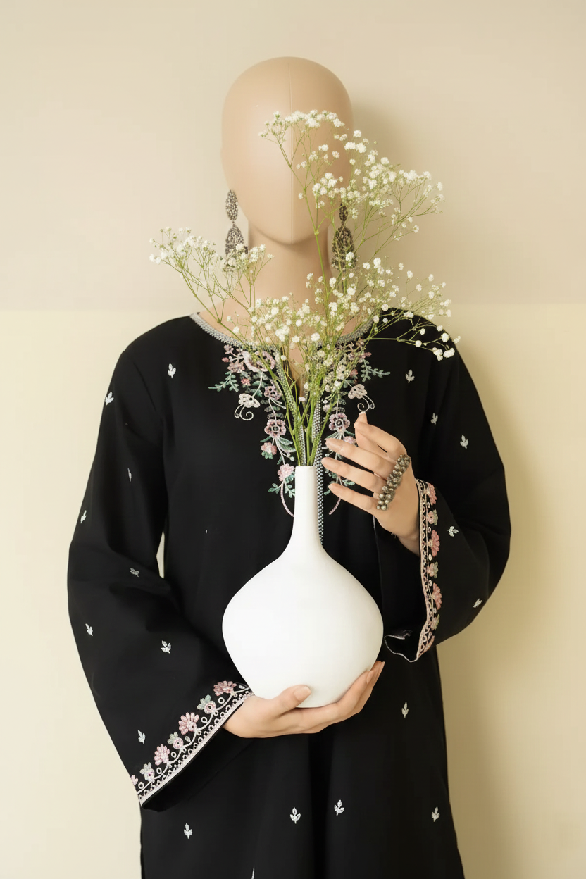 CHIRAG 2PC – Luxury Mid-Season Embroidery &amp; Classic Silhouette