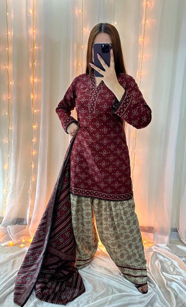 CHUNRI – Digital Silky Farshi Heritage Edition
