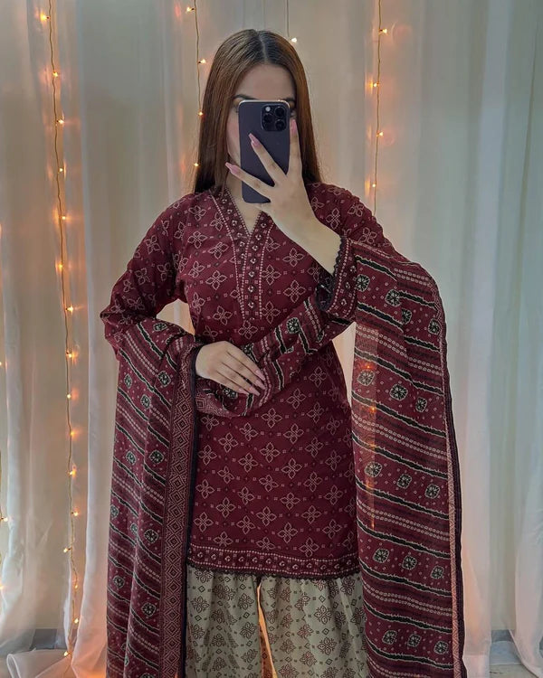 CHUNRI – Digital Silky Farshi Heritage Edition