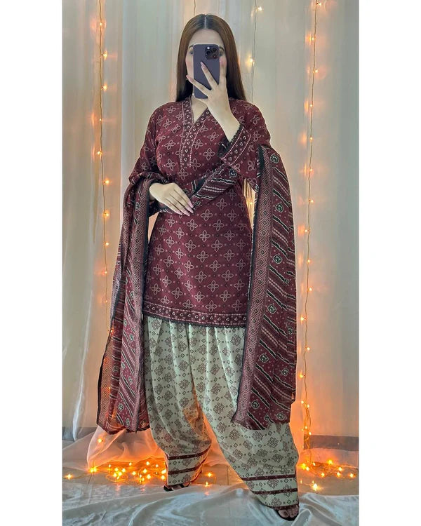 CHUNRI – Digital Silky Farshi Heritage Edition
