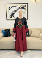 CYRA MAXI – Luxury Digital Silky Print & Graceful Silhouette