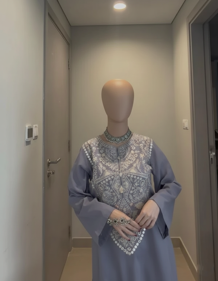 DAIM – Sophisticated Arabic Lawn Embroidered Duo