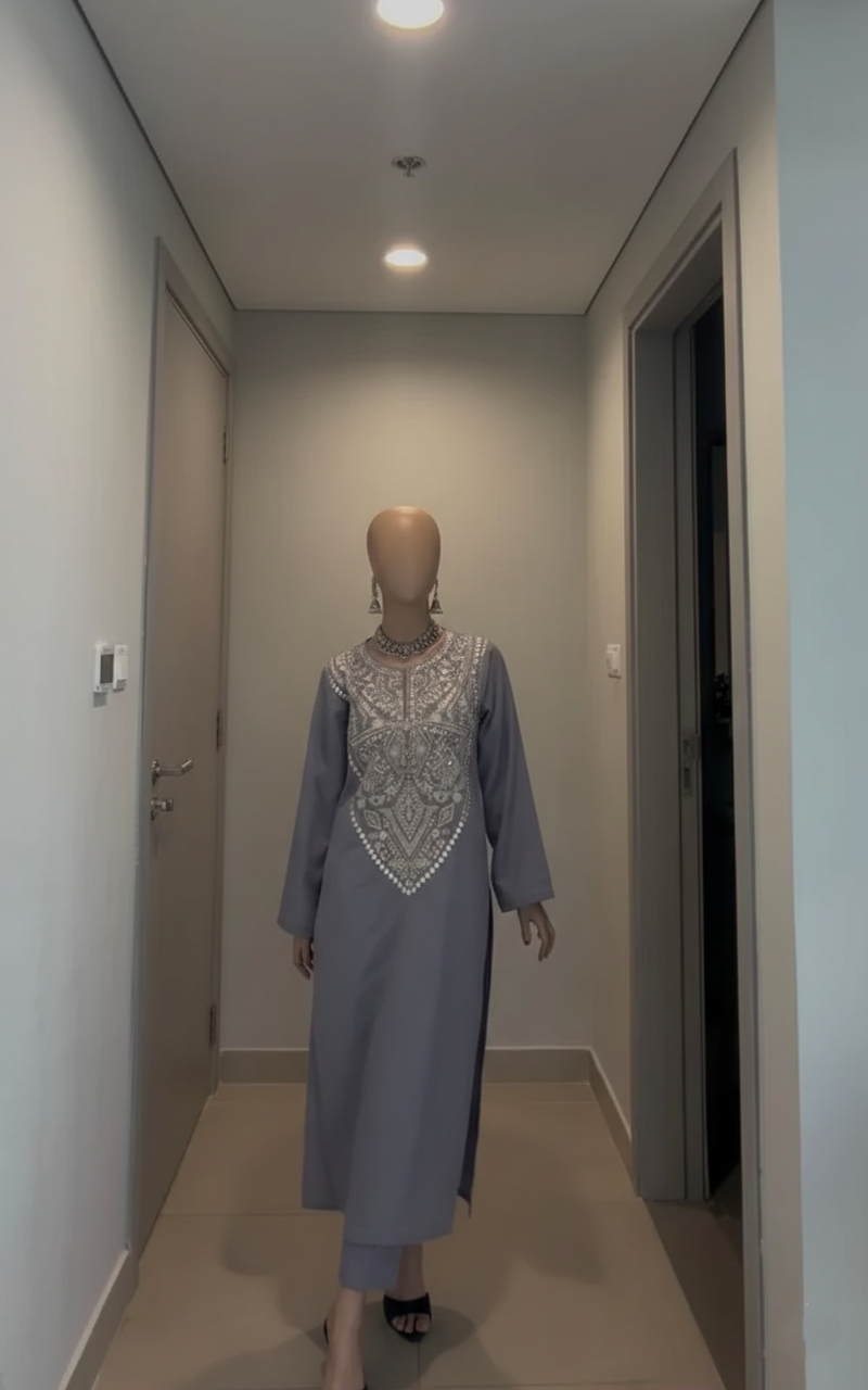 DAIM – Sophisticated Arabic Lawn Embroidered Duo