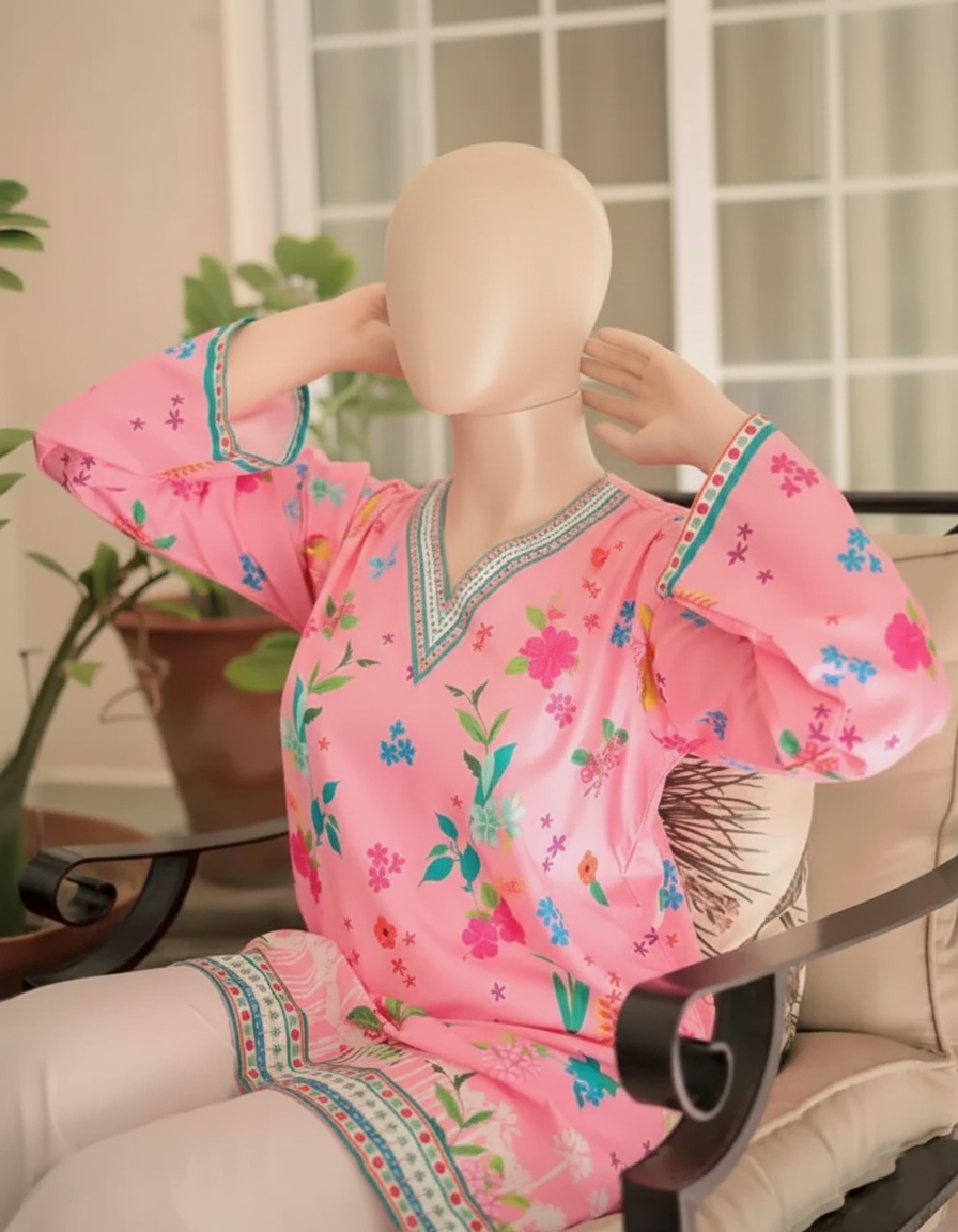 DANANEER DIGITAL – Luxury Poly Lawn Co-ord Set