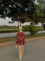 GULNAZ – Premium Winter Silk Digital Co-ord Set