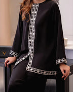 ELARA – Premium Arabic Lawn &amp; Embroidered Work Pair