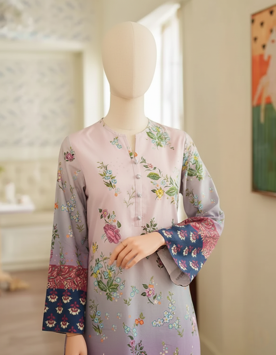 FOREST SET – Luxury Mid-Season Silky Digital Co-ord Set