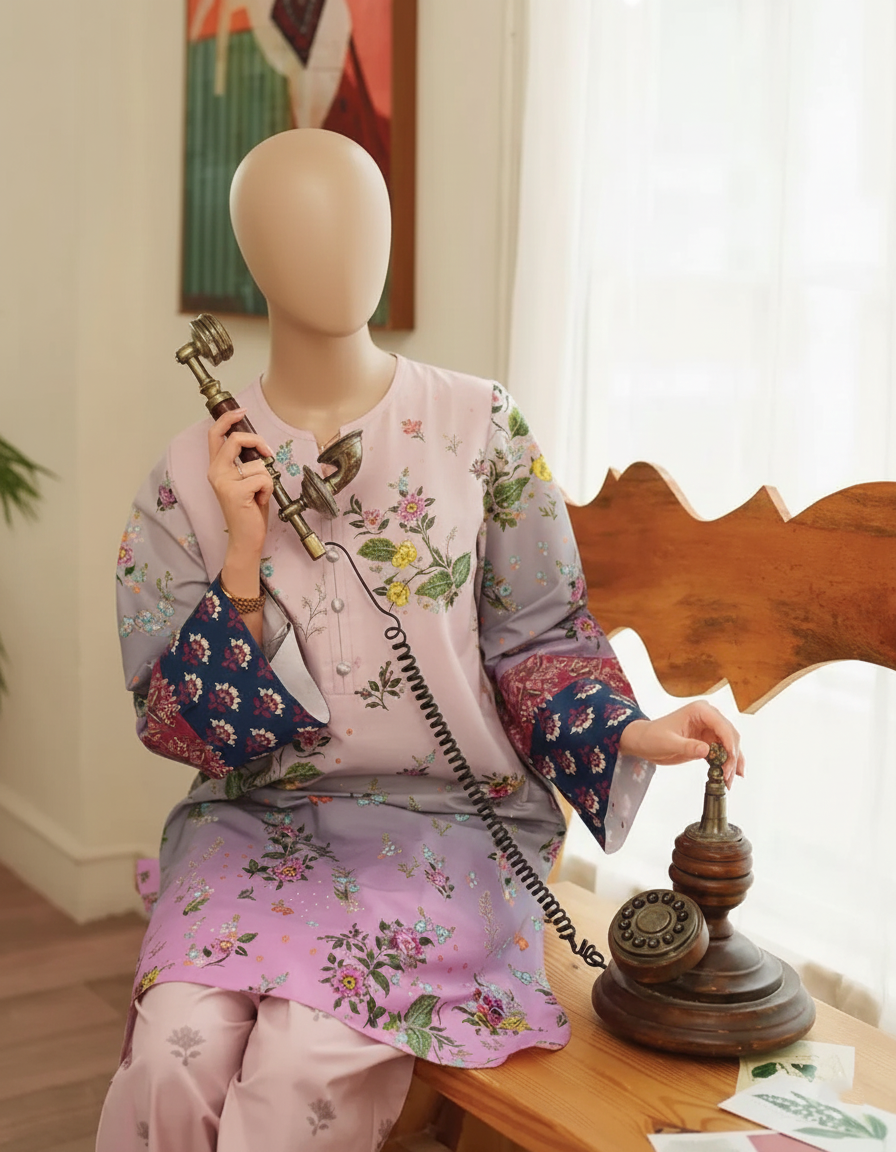 FOREST SET – Luxury Mid-Season Silky Digital Co-ord Set