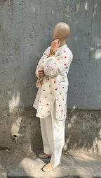 HEER EMB – Luxury Lawn Cotton & Embroidered Farshi Style