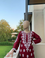 INDIAN CHICKAN KARI (EMBOSSED) – Luxury Textured 2PC Collection