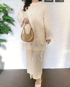 JENIFER – Luxury Summer Linen Embroidery Suite