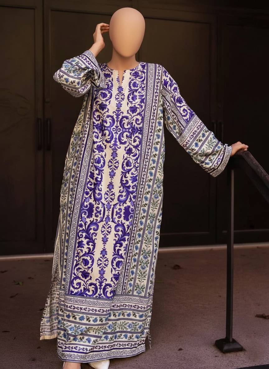 YASMIN DIGITAL KAFTAAN – Luxury Silk Grip Suite