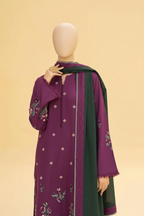 KAIRA 3PC – Luxury Winter Linen Embroidery Suite