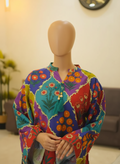 AMEERA SET – Luxury Digital Khaddar Suite