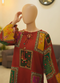 BERRY SET – Luxury Digital Khaddar Suite