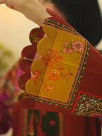 BERRY SET – Luxury Digital Khaddar Suite