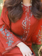 KHADDAR 2PC – Luxury Winter Khaddar Suite