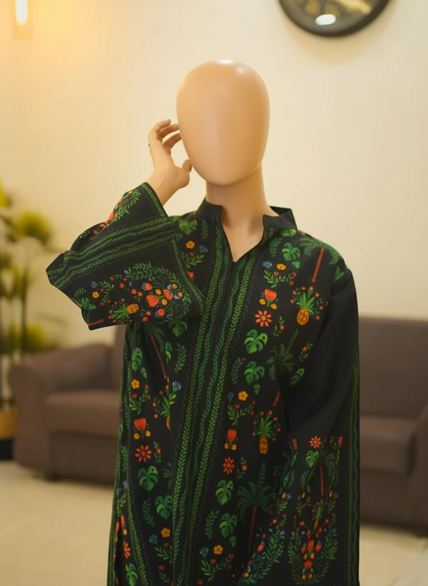 ZOHRA SET – Luxury Digital Khaddar Suite
