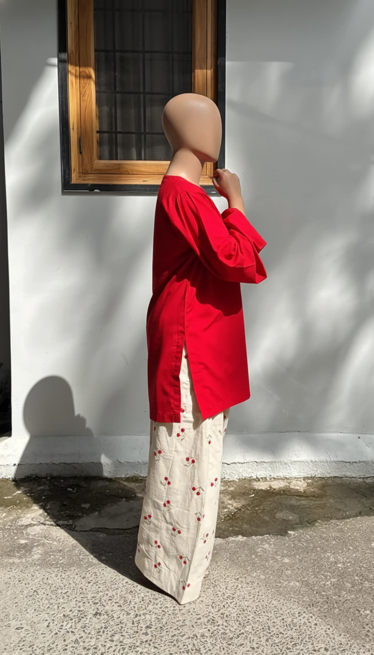 MAHI 2PC – Luxury Winter Linen Farshi Shalwar Suite