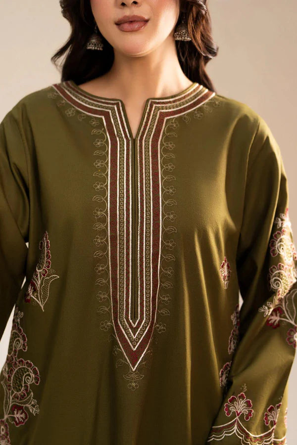 MEHNDI POCKET SET (FARSHI SHALWAR )
