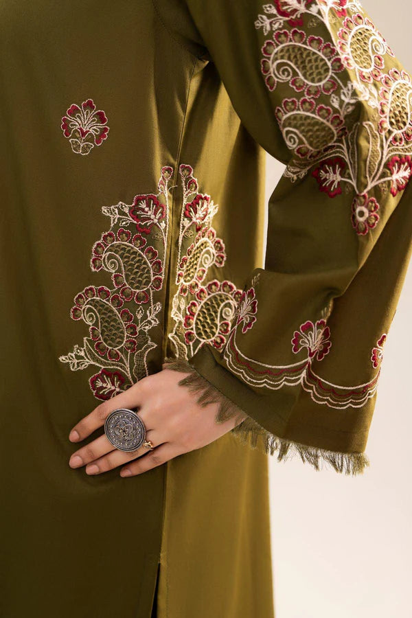 MEHNDI POCKET SET (FARSHI SHALWAR )