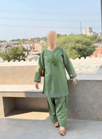 MINSHA – Luxury Lawn Cotton Sequence Work Suite