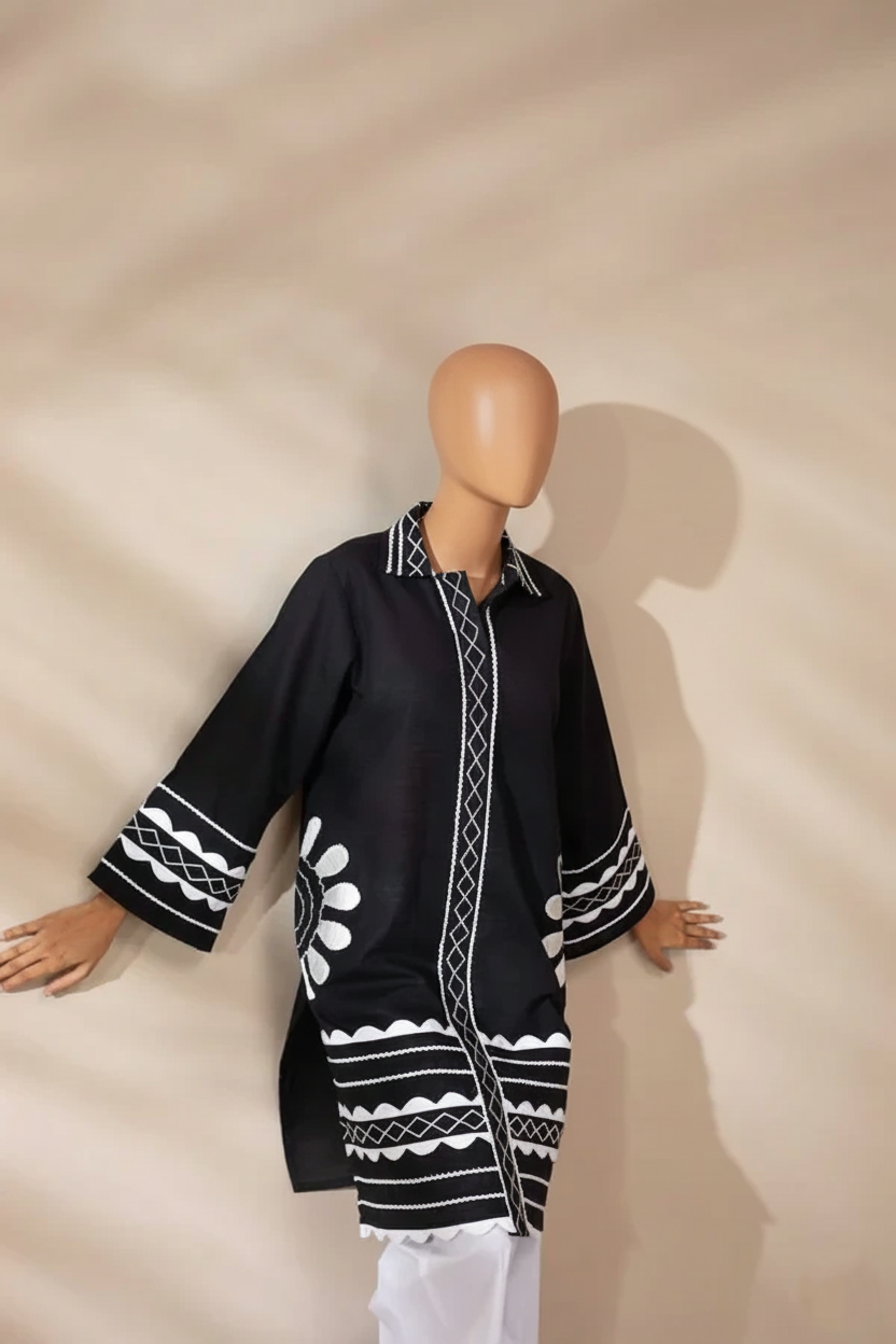 MONOCHROM – Luxury Poly Lawn Digital Co-ord Set