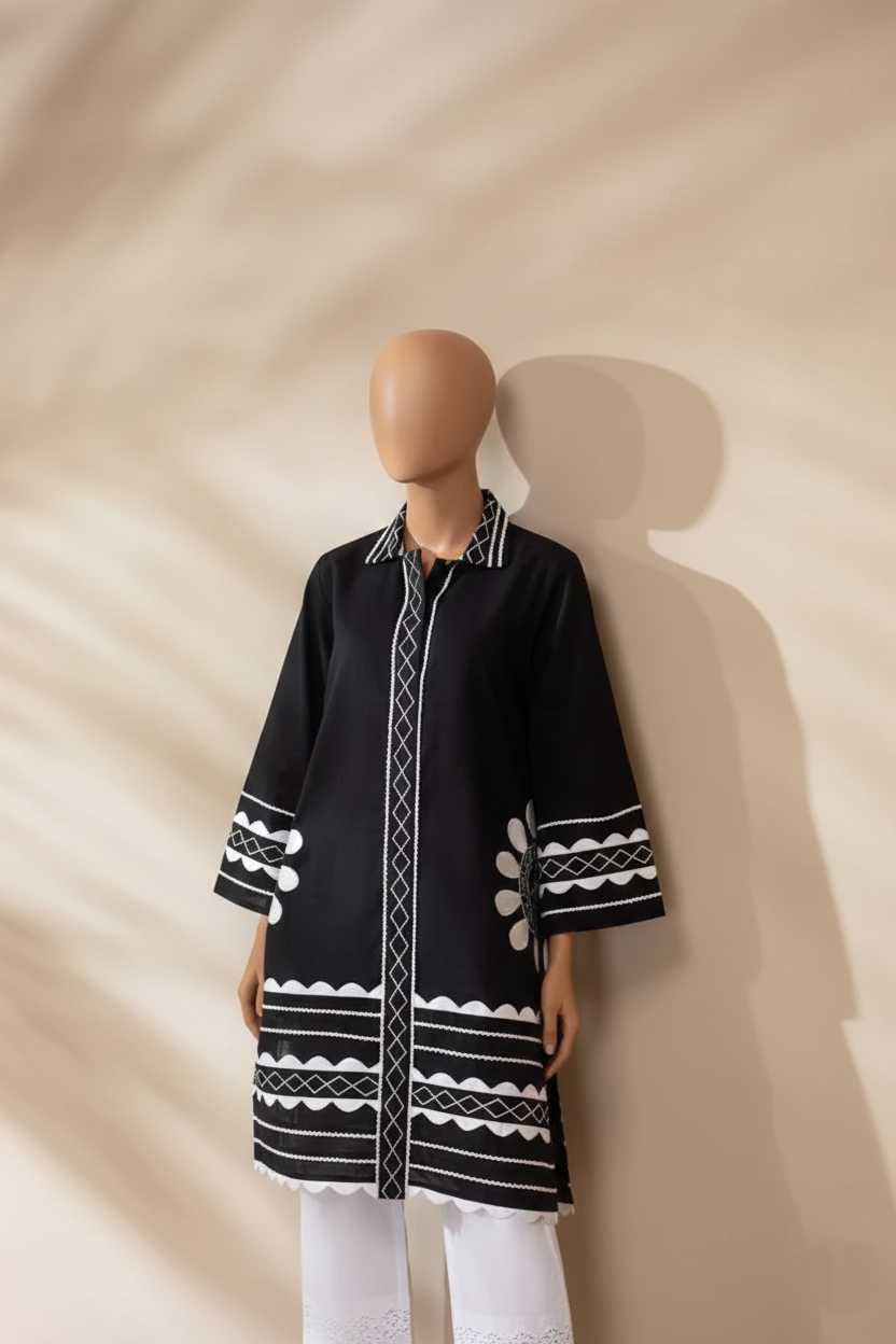 MONOCHROM – Luxury Poly Lawn Digital Co-ord Set