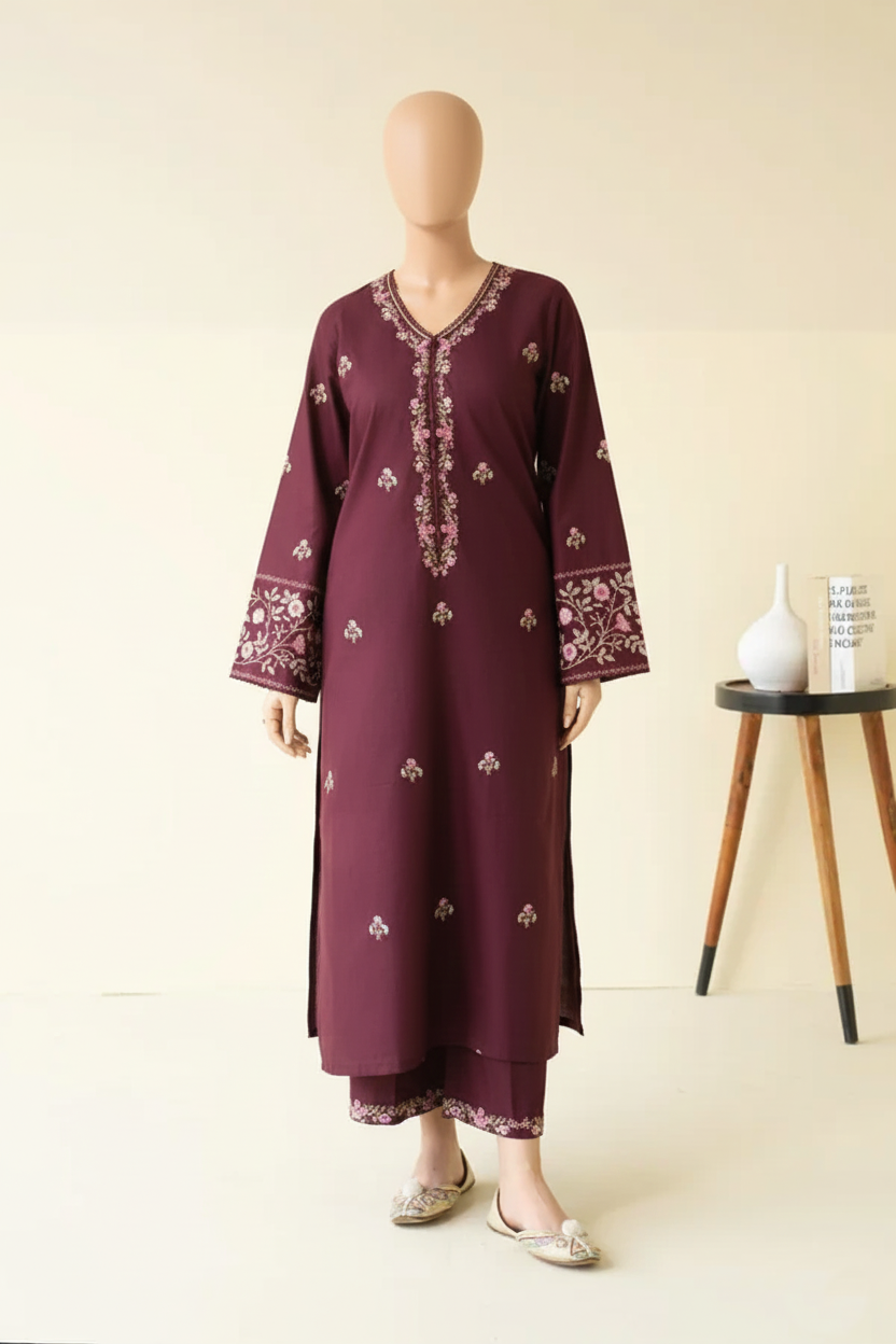 MULBERRY 2PC – Luxury Mid-Season Embroidery Suite