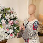 NIGAAH CORD-SET – Luxury Digital Silky Mirror Work Suite