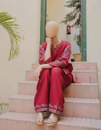 NISHA – Luxury Lawn Embroidered Suite